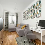 Spacious In With A Desk For Remote Work And A Balcony By Renters * Wroclaw